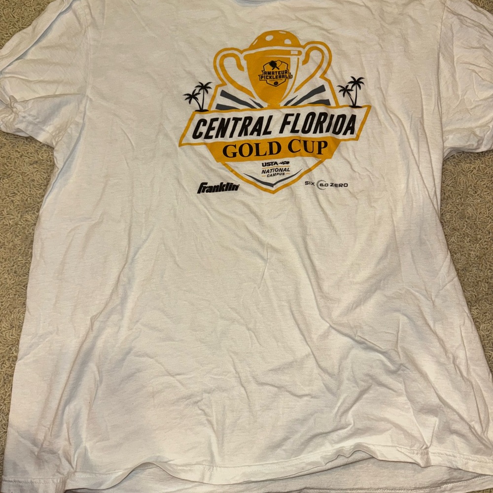 Central Florida Gold Cup White T-Shirt